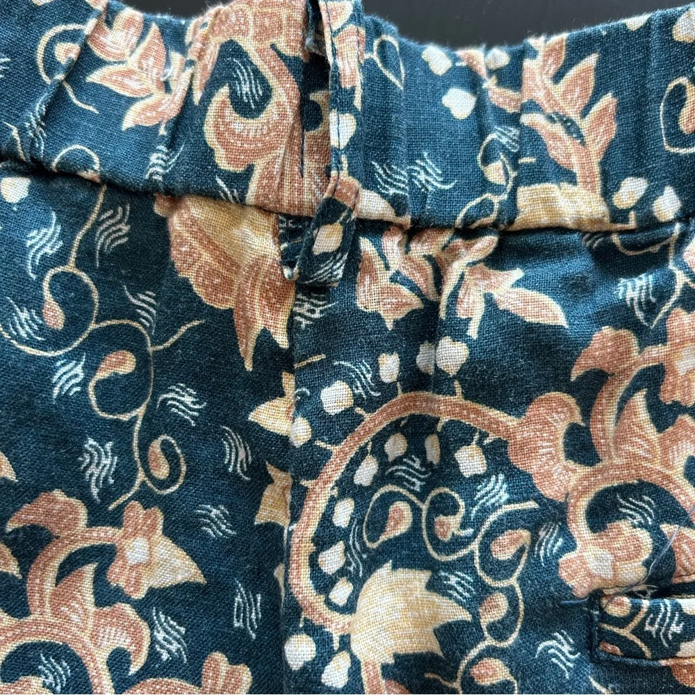 Wrap‎ London pants Size 14, 100% linen, Wide Leg